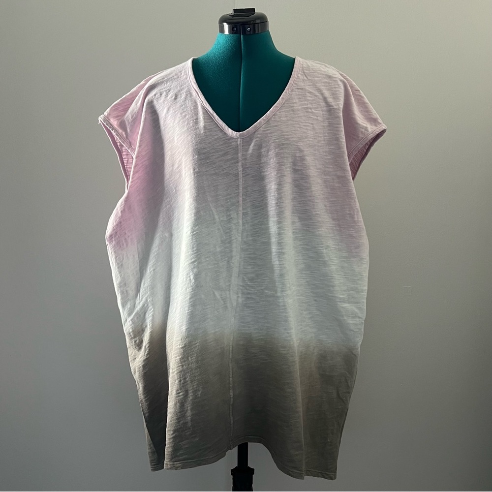 Anthropologie Left of Center Ombre Tunic L